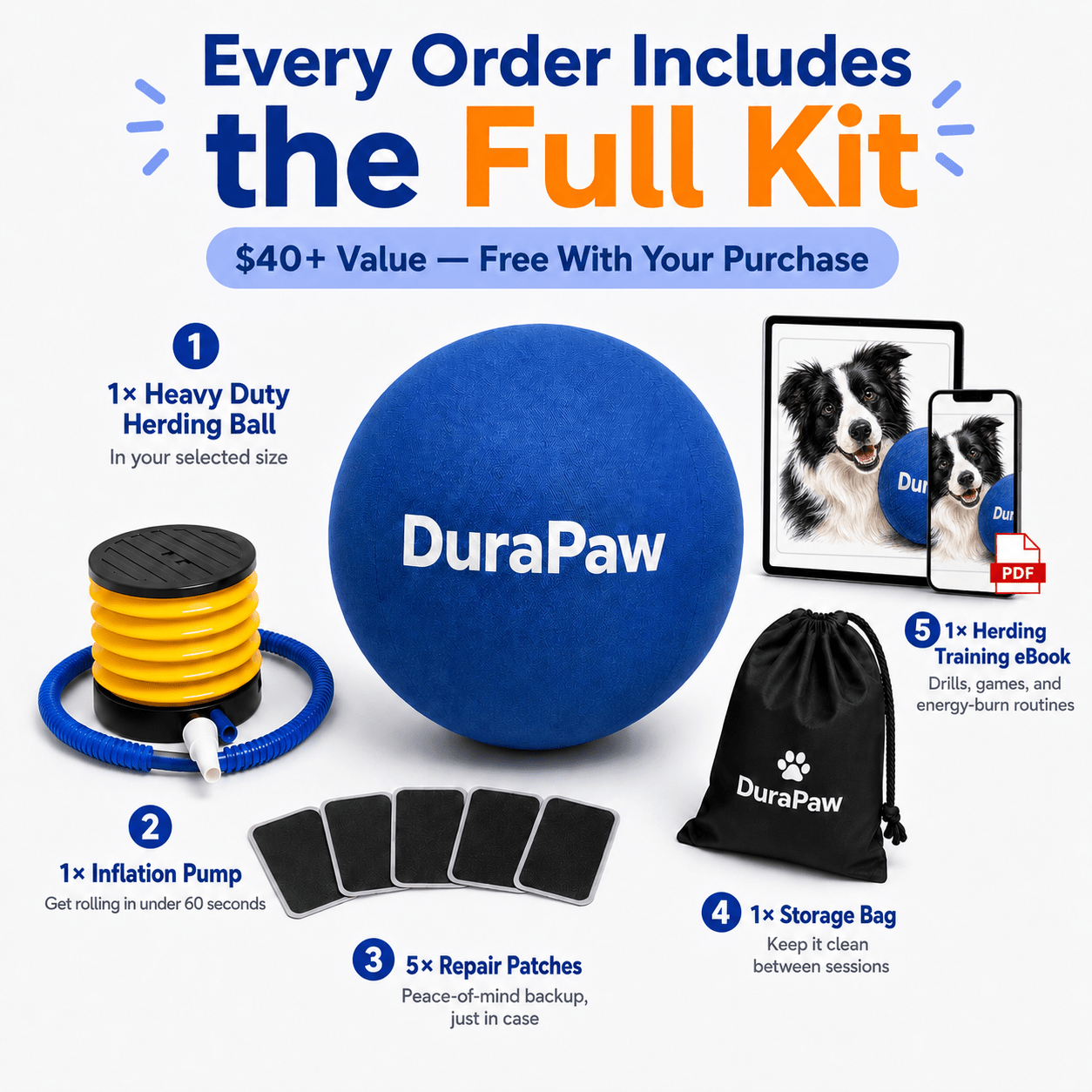 Durable Herding Ball