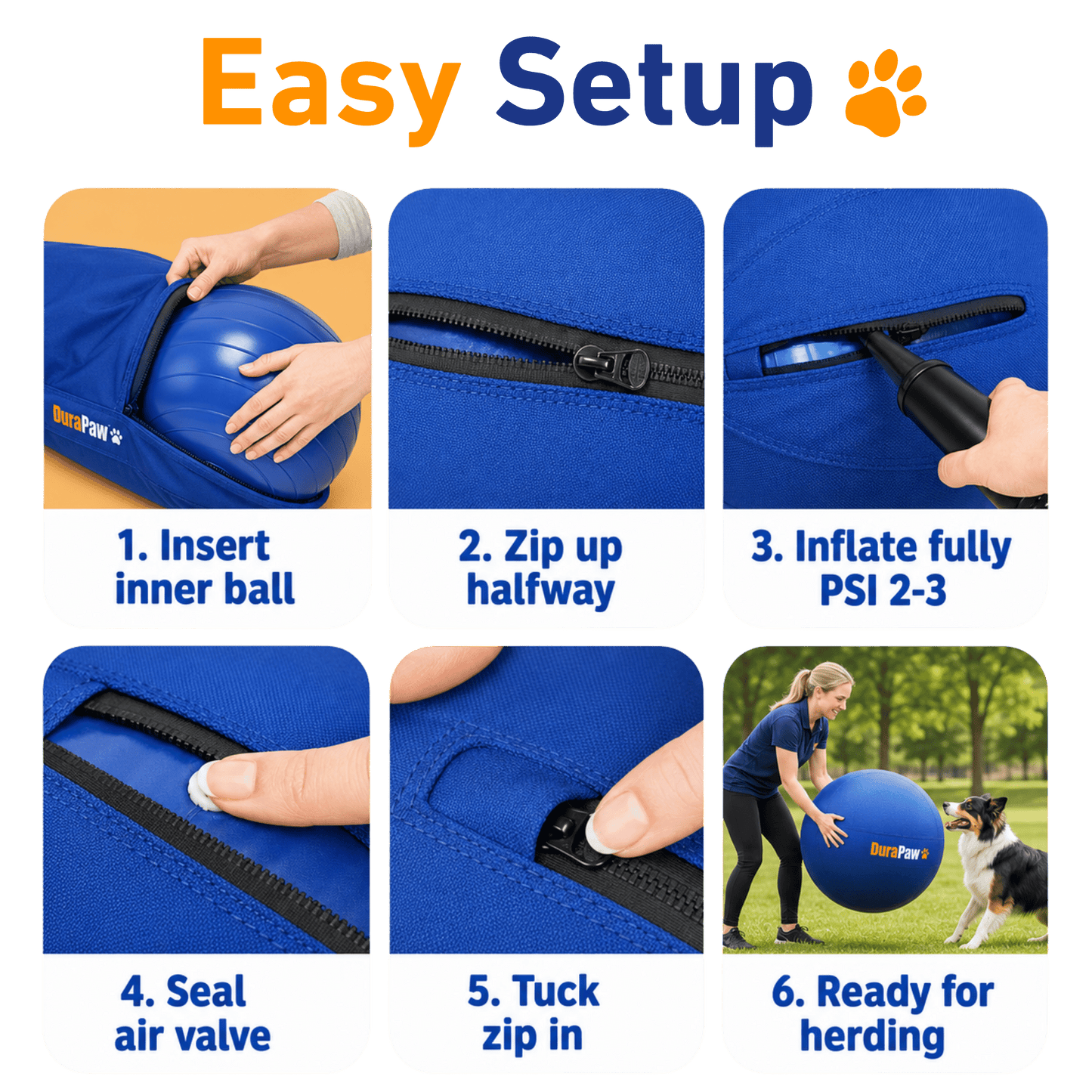 Durable Herding Ball